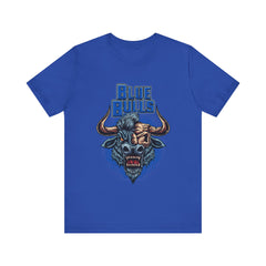 Hockey T-shirt - Blue Bulls Skull