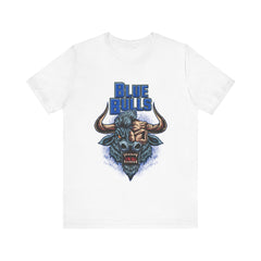 Hockey T-shirt - Blue Bulls Skull