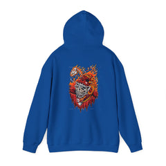 Hockey Hoodie - Markstrom Skull Flames