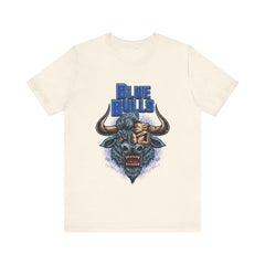 Hockey T-shirt - Blue Bulls Skull