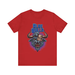 Hockey T-shirt - Blue Bulls Skull