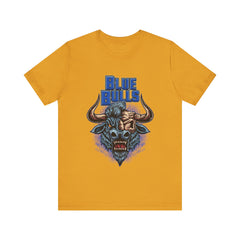 Hockey T-shirt - Blue Bulls Skull