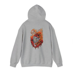 Hockey Hoodie - Markstrom Skull Flames