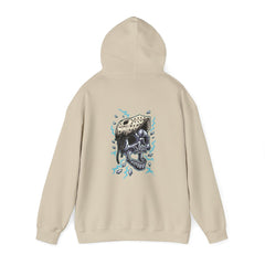 Hockey Hoodie - Vintage Skull
