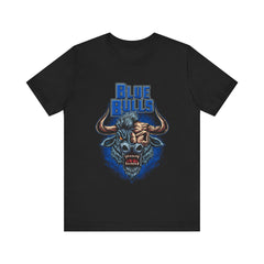 Hockey T-shirt - Blue Bulls Skull