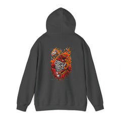 Hockey Hoodie - Markstrom Skull Flames