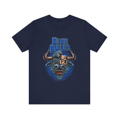Hockey T-shirt - Blue Bulls Skull